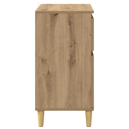 Servírovací Skříň Artisanový Dub 60 X 35 X 70 Cm