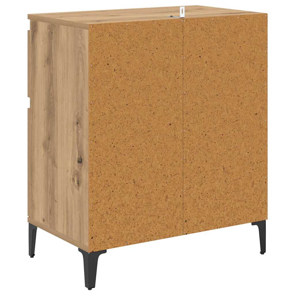 Servírovací Skříň Artisanový Dub 60 X 35 X 70 Cm