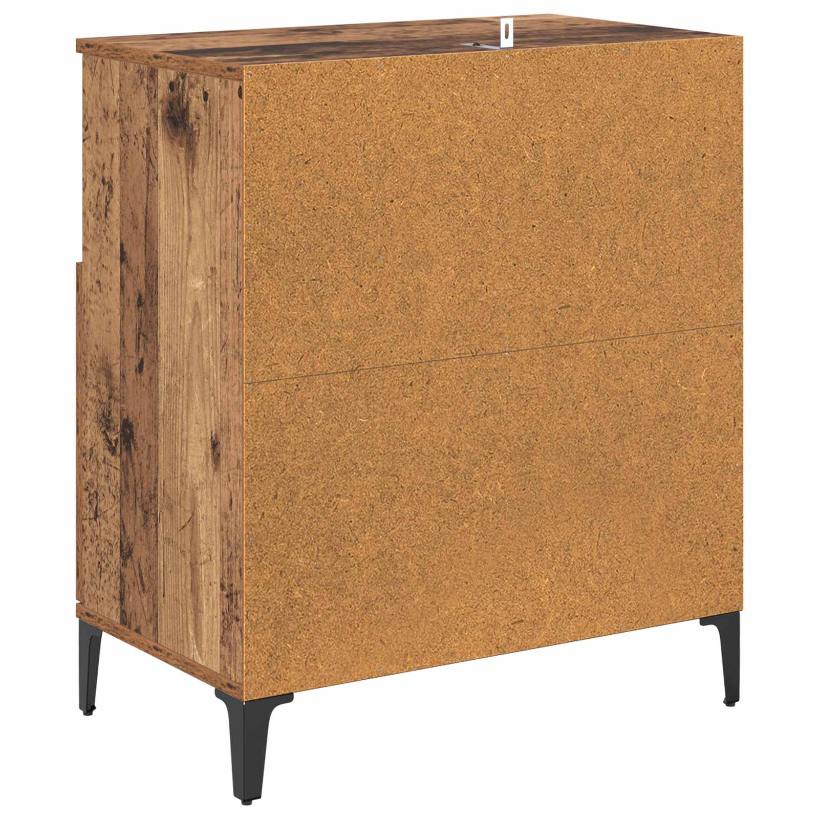 Servírovací Skříň Staré Dřevo 60 X 35 X 70 Cm Kompozitní Dřevo