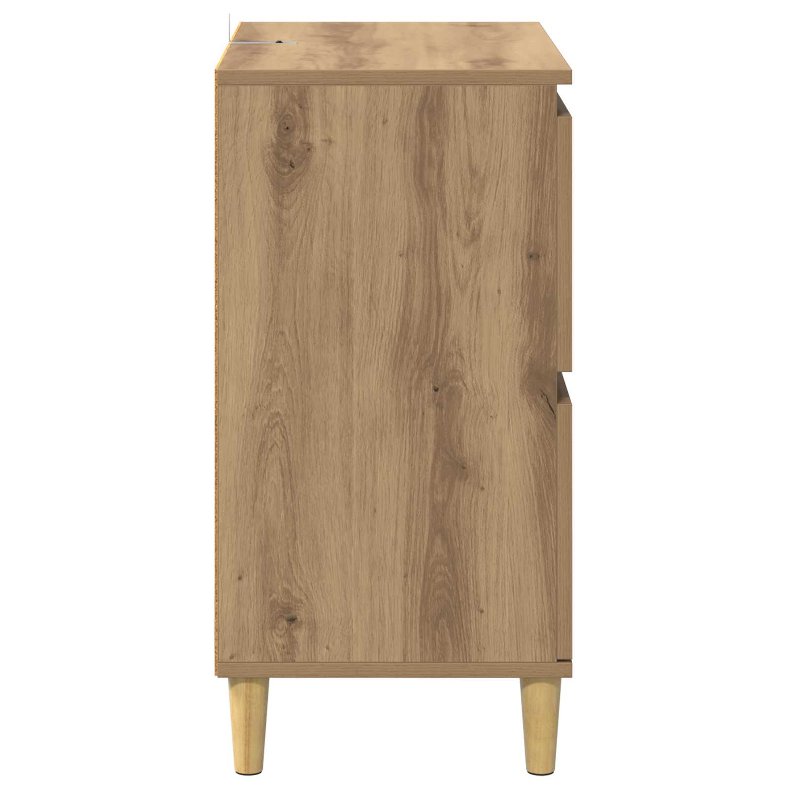 Servírovací Skříň Artisanový Dub 60 X 35 X 70 Cm