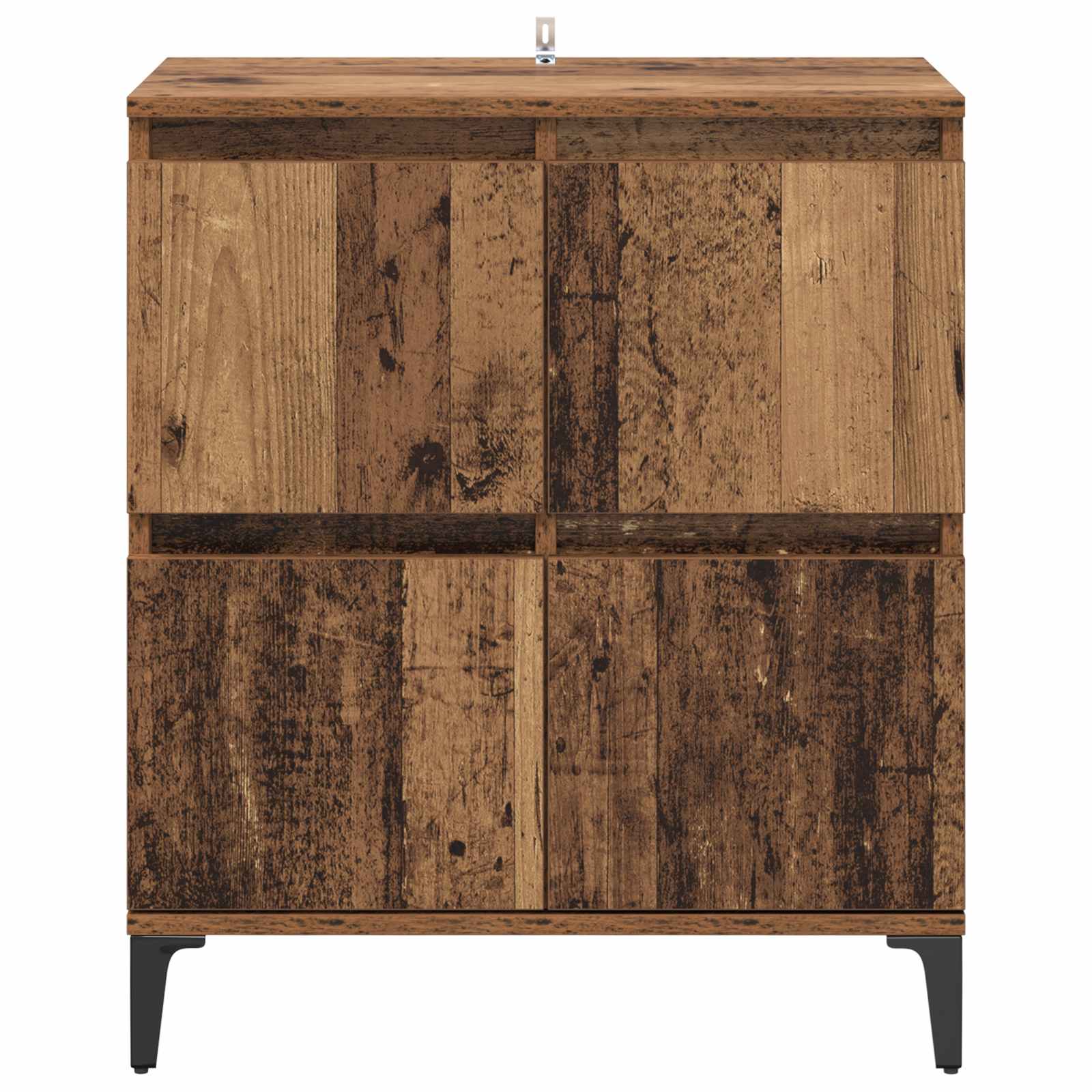 Servírovací Skříň Staré Dřevo 60 X 35 X 70 Cm