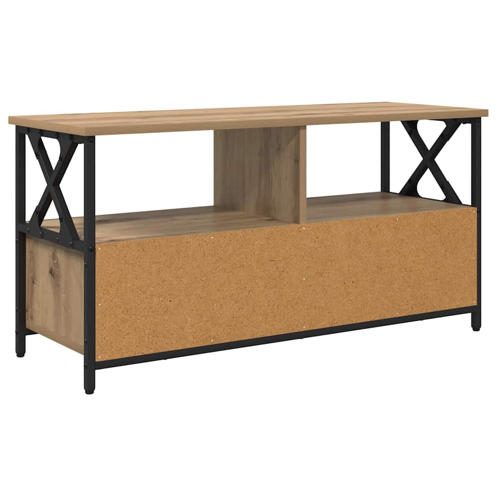 Televizní Skříň 90 X 33 X 45 Cm Artisanový Dub