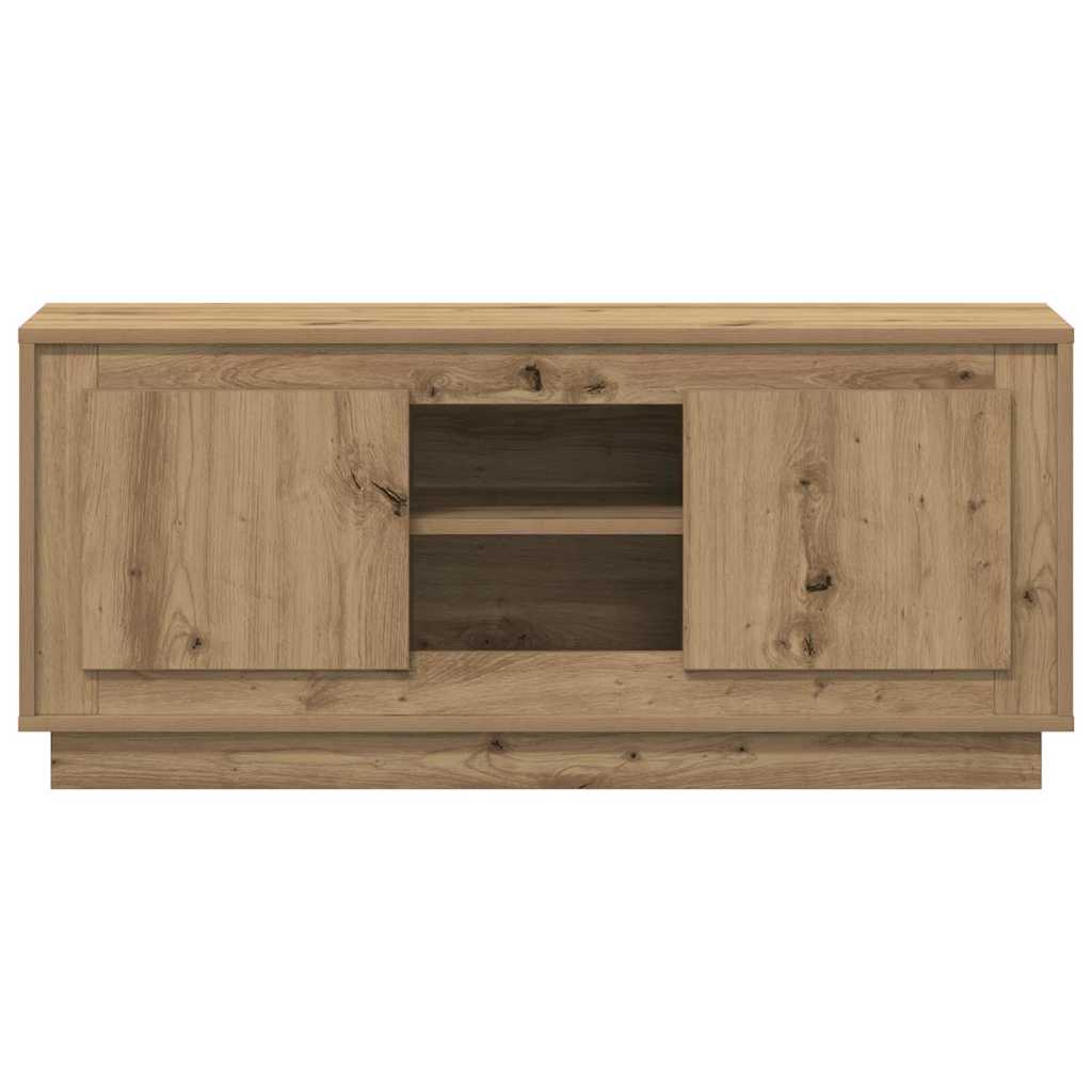 Televizní Skříň 102 X 35 X 45 Cm Artisanový Dub