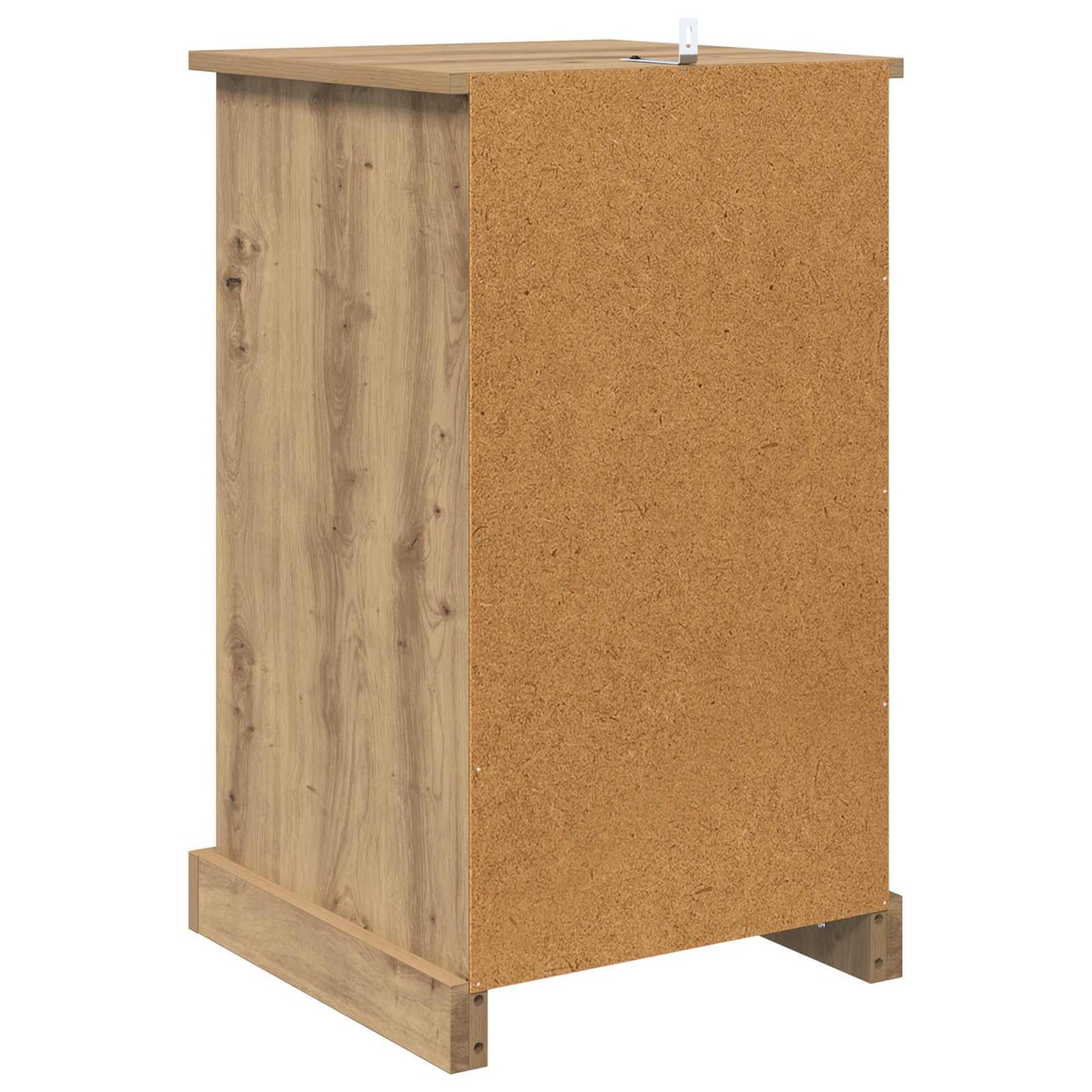 Noční Skříňka Artisanový Dub 39 X 39 X 67,5 Cm Kompozitní Dřevo