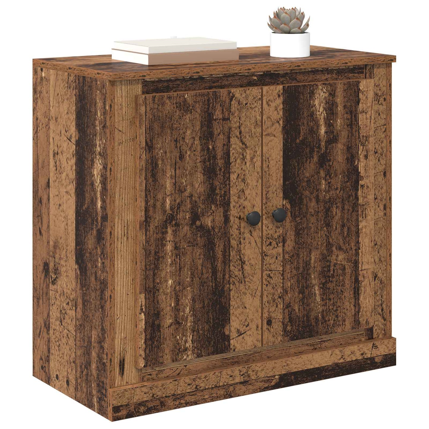 Servírovací Skříň 70 X 35,5 X 67,5 Cm Staré Dřevo