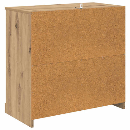 Servírovací Skříň 70 X 35,5 X 67,5 Cm Artisanový Dub