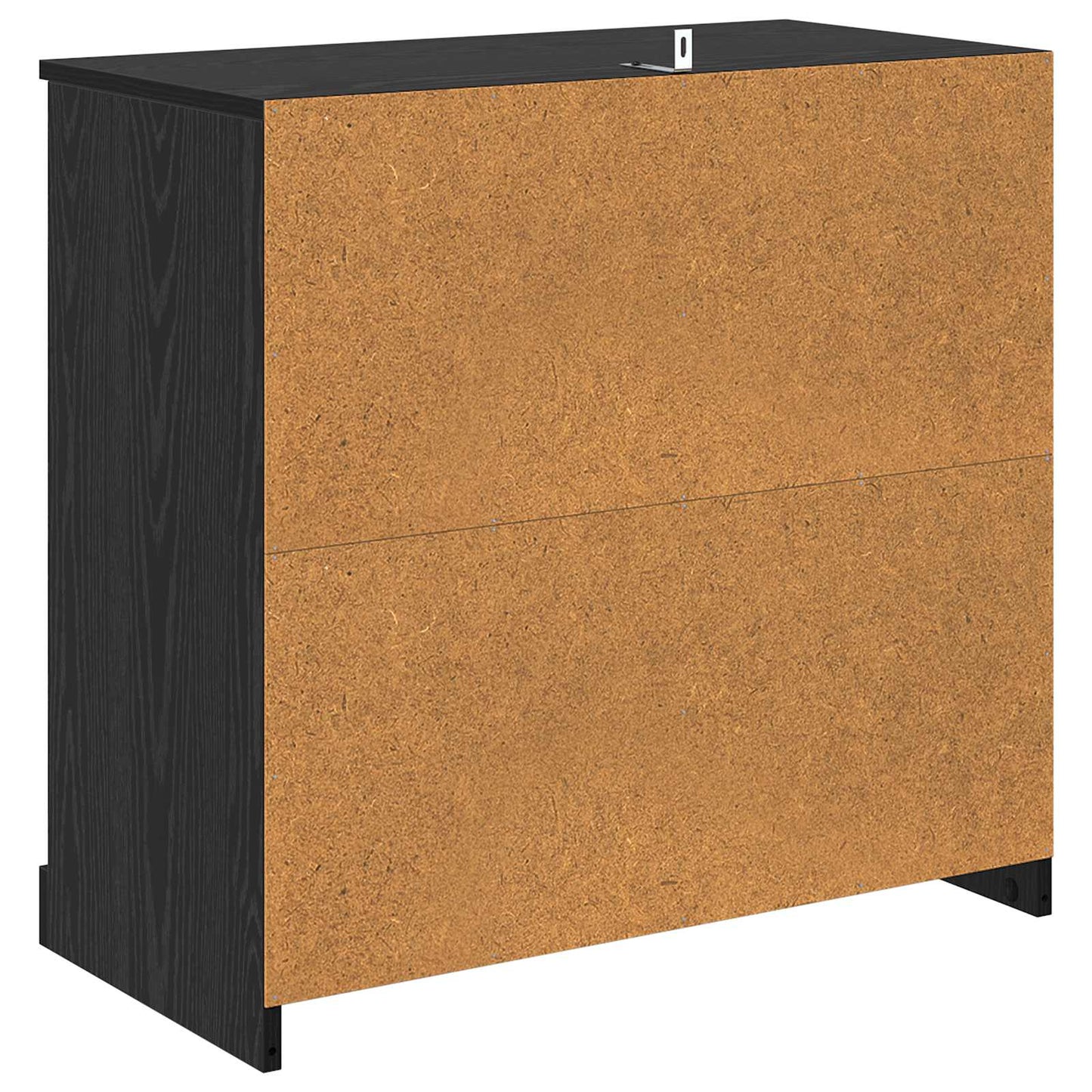 Servírovací Skříň 70 X 35,5 X 67,5 Cm Černý Dub