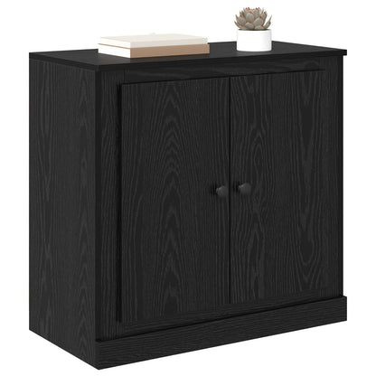 Servírovací Skříň 70 X 35,5 X 67,5 Cm Černý Dub