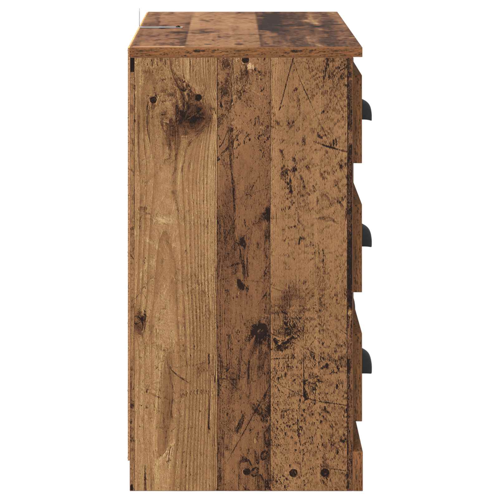 Servírovací Skříň Staré Dřevo 70 X 35,5 X 67,5 Cm