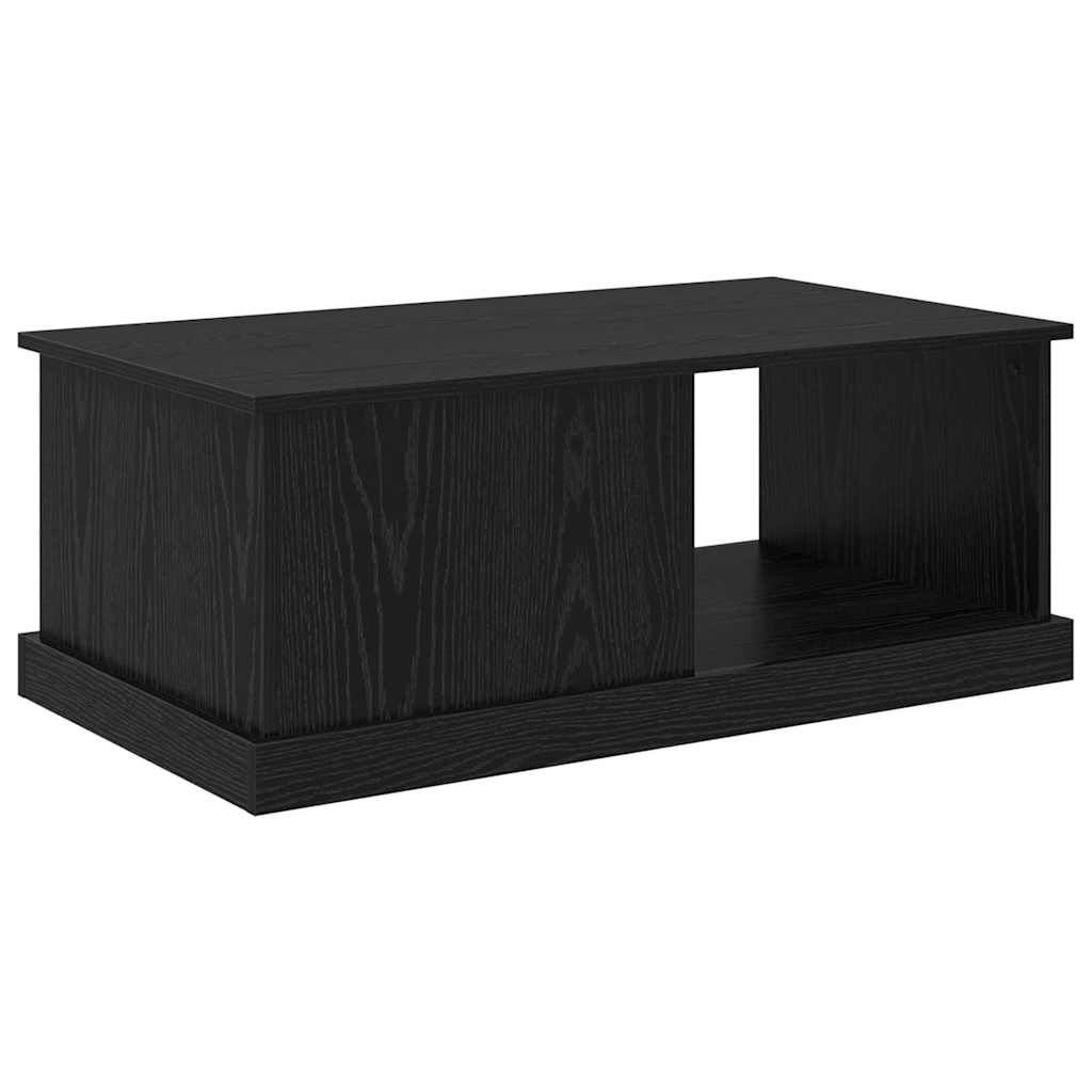 Konferenční Stolek Černý Dub 90 X 50 X 35 Cm Kompozitní Dřevo