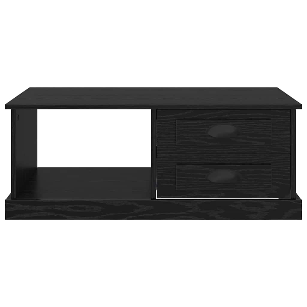 Konferenční Stolek Černý Dub 90 X 50 X 35 Cm Kompozitní Dřevo