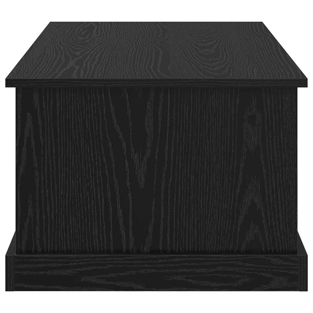 Konferenční Stolek Černý Dub 90 X 50 X 35 Cm Kompozitní Dřevo