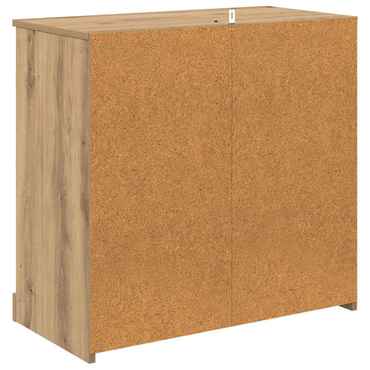 Vysoký Bufet Artisanový Dub 70 X 35,5 X 67,5 Cm