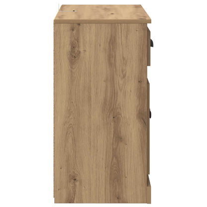 Vysoký Bufet Artisanový Dub 70 X 35,5 X 67,5 Cm