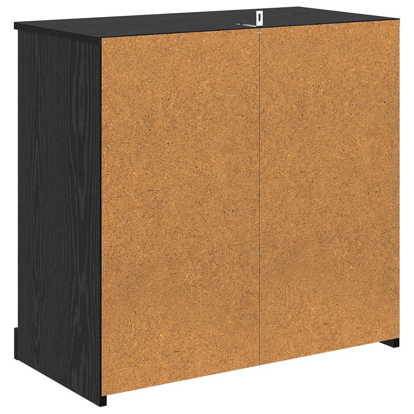 Vysoký Bufet Černý Dub 70 X 35,5 X 67,5 Cm Kompozitní Dřevo