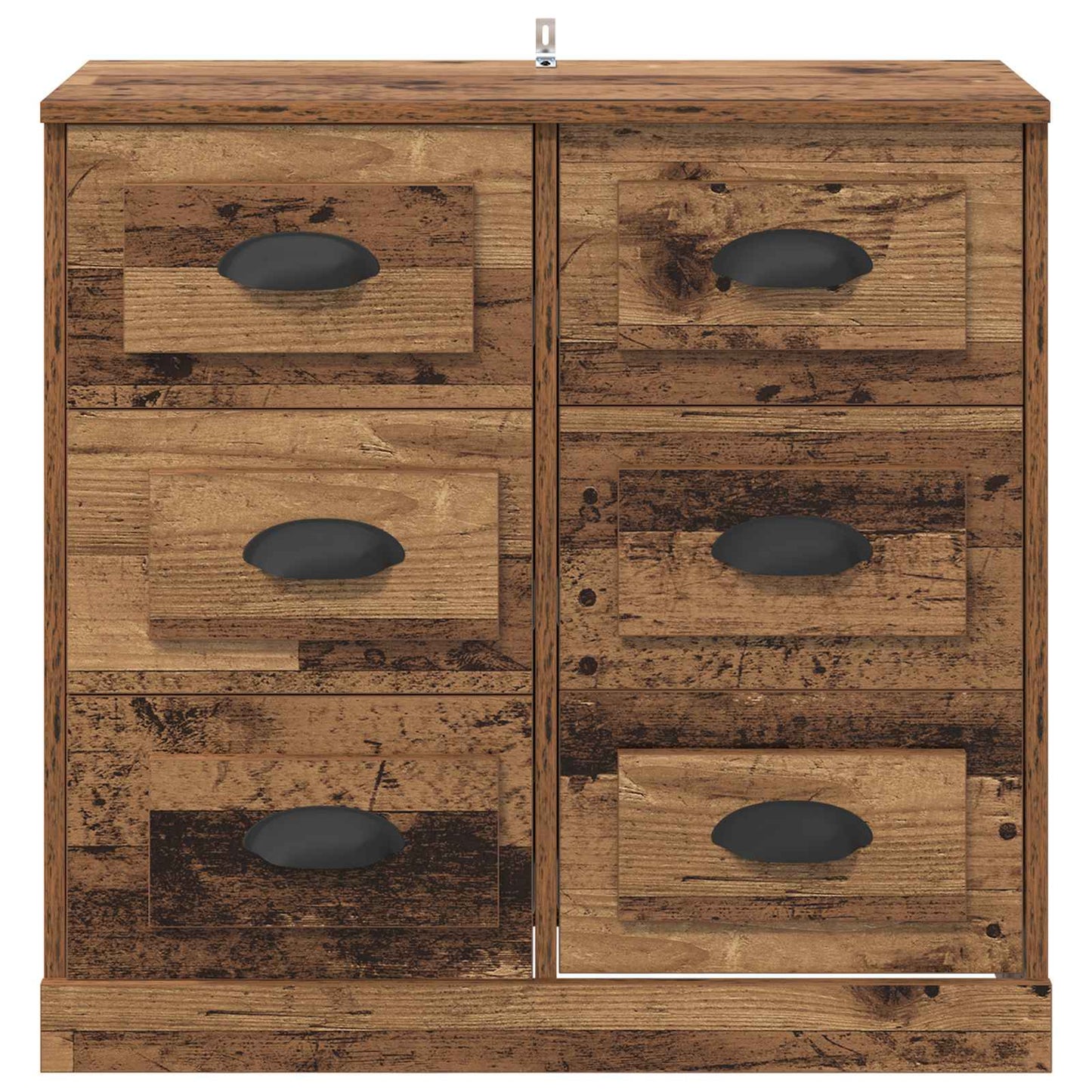 Servírovací Skříň Staré Dřevo 70 X 35,5 X 67,5 Cm