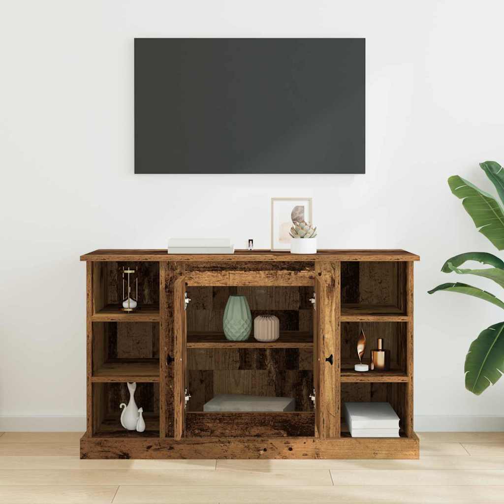 Servírovací Skříň Staré Dřevo 100 X 35,5 X 60 Cm