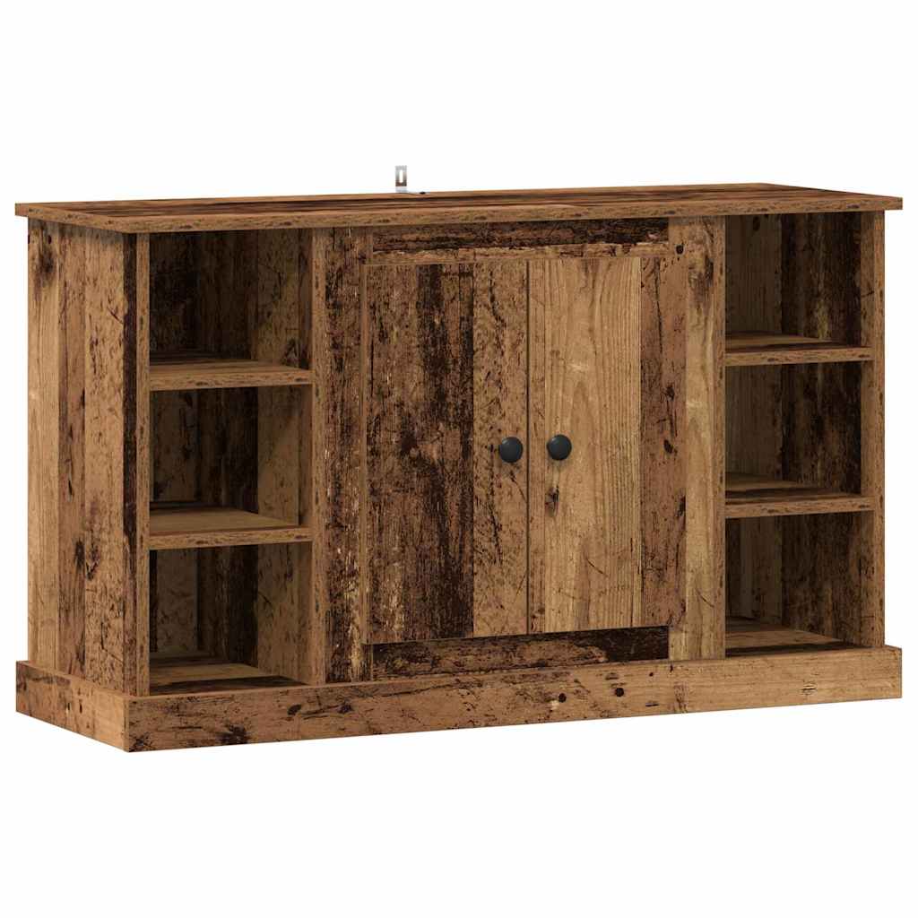 Servírovací Skříň Staré Dřevo 100 X 35,5 X 60 Cm