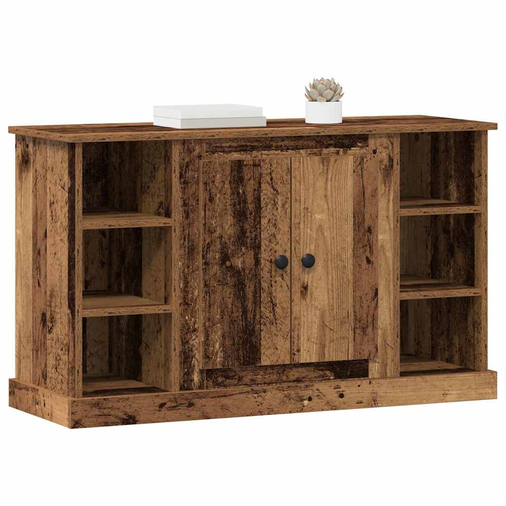Servírovací Skříň Staré Dřevo 100 X 35,5 X 60 Cm