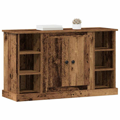 Servírovací Skříň Staré Dřevo 100 X 35,5 X 60 Cm