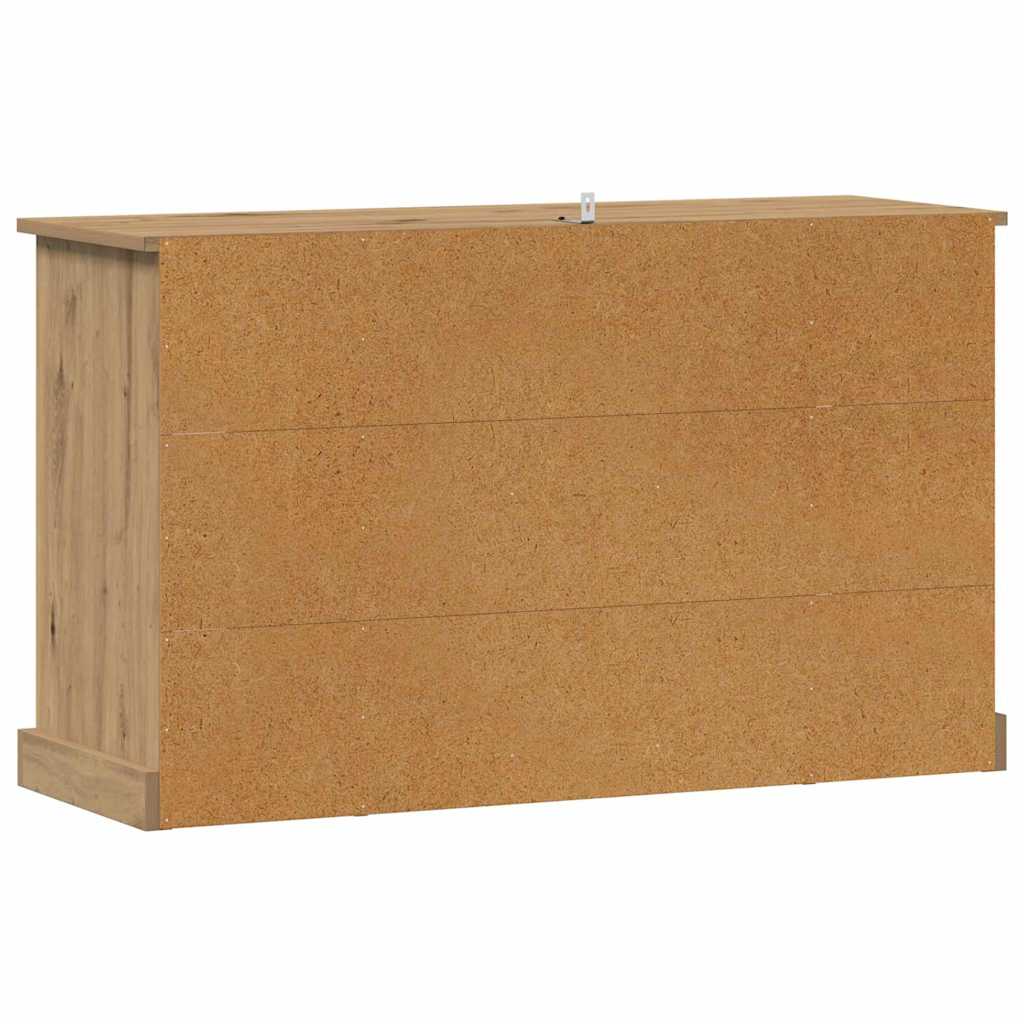 Servírovací Skříň Artisanový Dub 100 X 35,5 X 60 Cm