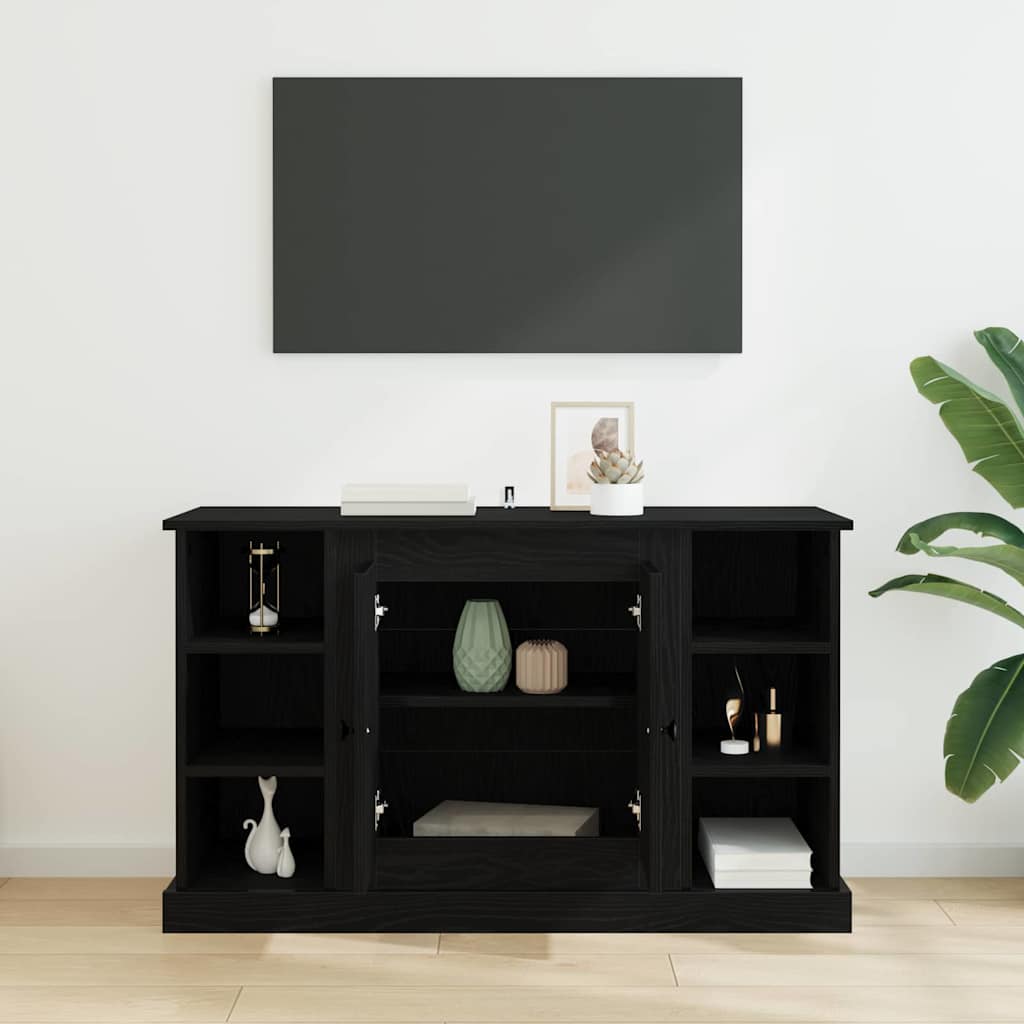 Servírovací Skříň Černý Dub 100 X 35,5 X 60 Cm Kompozitní Dřevo