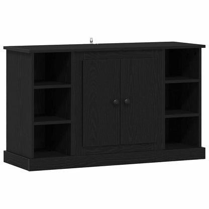 Servírovací Skříň Černý Dub 100 X 35,5 X 60 Cm Kompozitní Dřevo