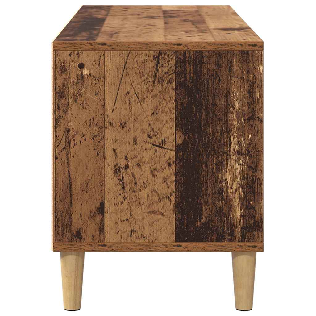Televizní Skříň 100 X 34,5 X 44,5 Cm Staré Dřevo