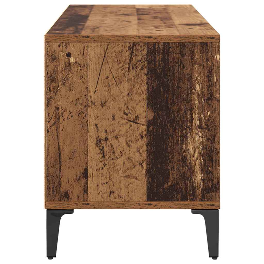 Televizní Skříň Se Zásuvkou Staré Dřevo 100 X 34,5 X 44,5 Cm
