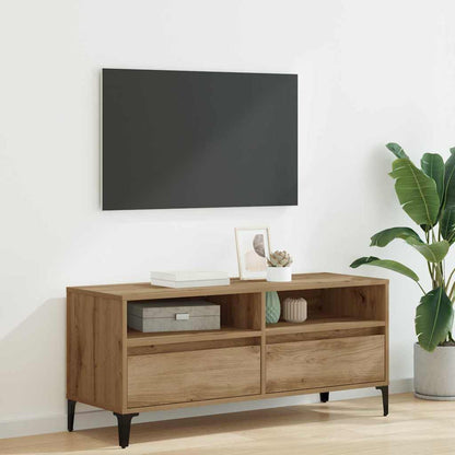 Televizní Skříň 100 X 34,5 X 44,5 Cm Artisanový Dub
