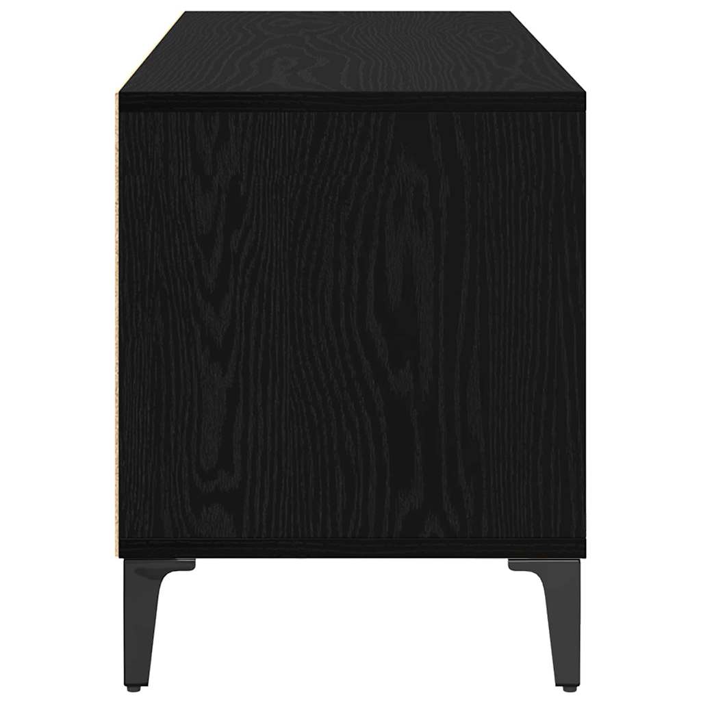 Televizní Skříň Se Zásuvkou Černý Dub 100 X 34,5 X 44,5 Cm