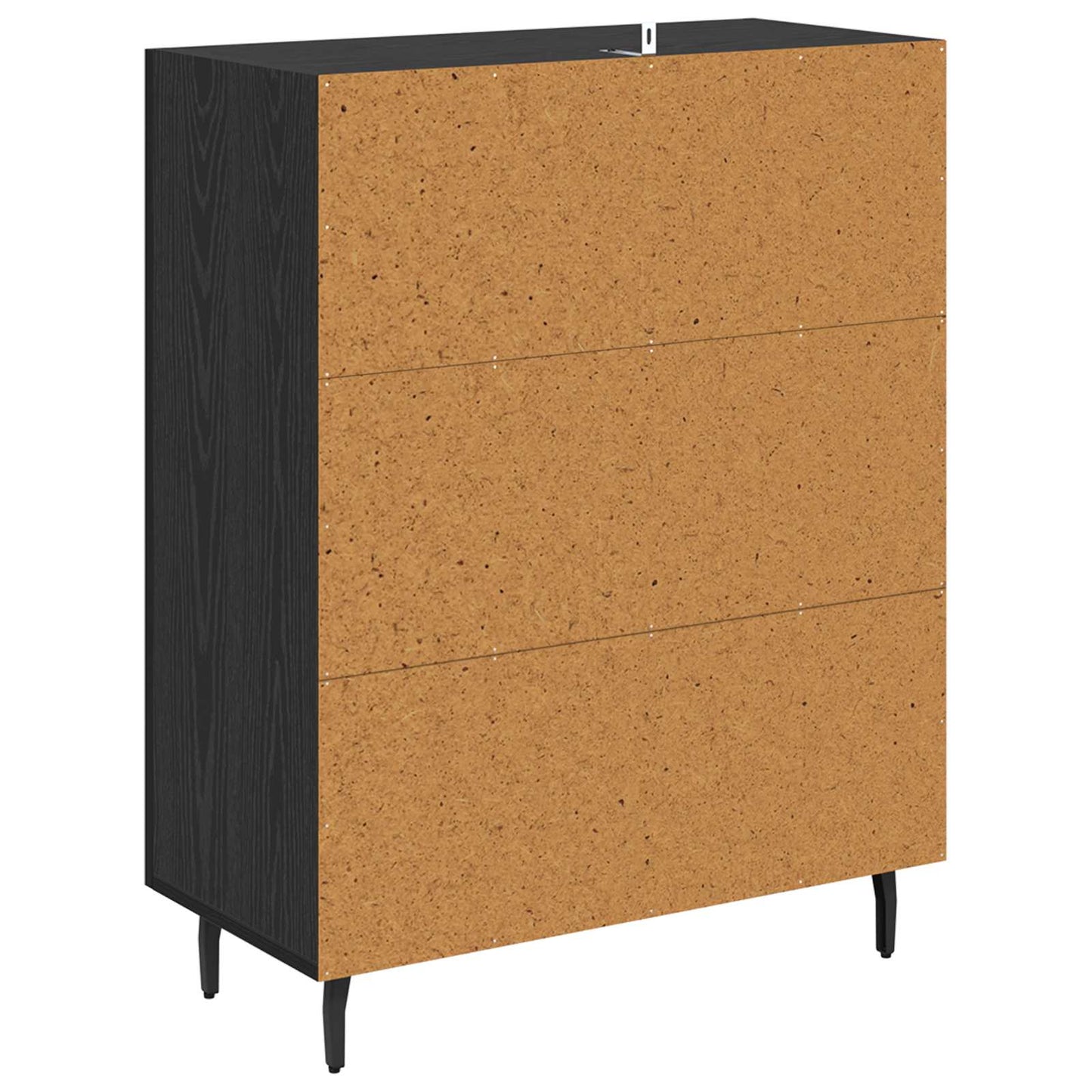 Servírovací Skříň Černý Dub 69,5 X 34 X 90 Cm Kompozitní Dřevo