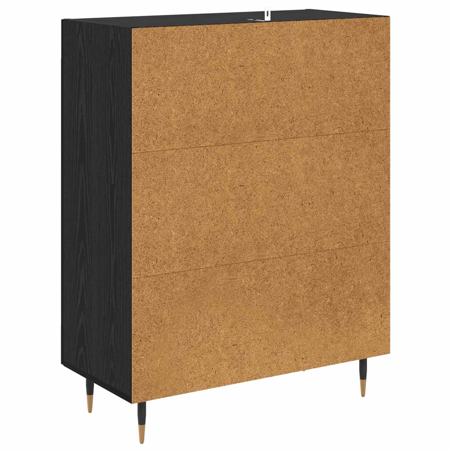 Servírovací Skříň Černý Dub 69,5 X 34 X 90 Cm Kompozitní Dřevo