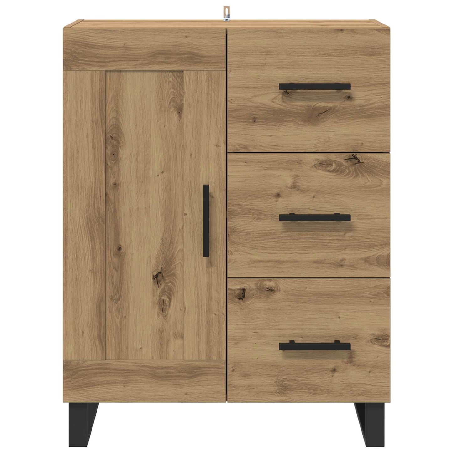 Servírovací Skříň Artisanový Dub 69,5 X 34 X 90 Cm