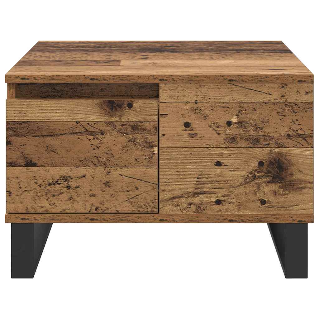 Konferenční Stolek Staré Dřevo 55 X 55 X 36,5 Cm
