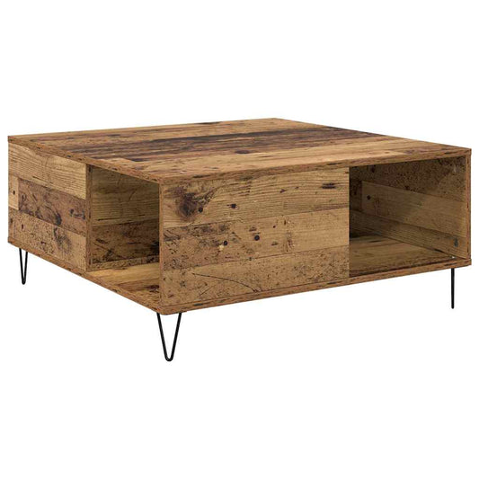 Konferenční Stolek Staré Dřevo 80 X 80 X 36,5 Cm