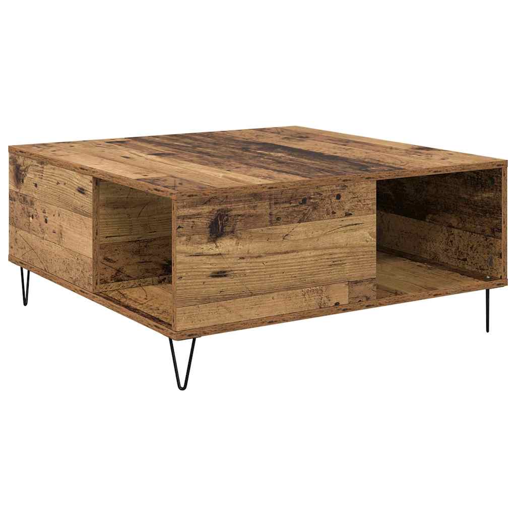 Konferenční Stolek Staré Dřevo 80 X 80 X 36,5 Cm