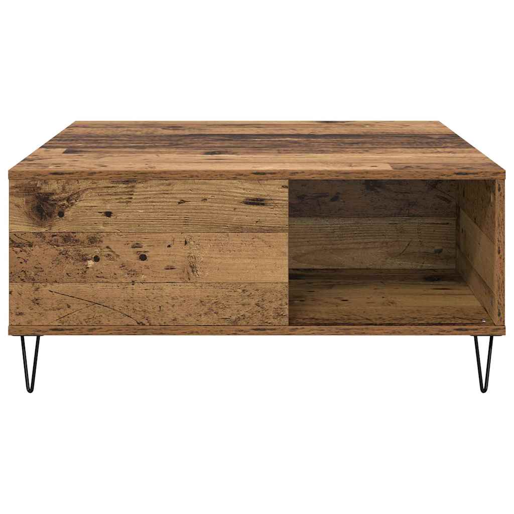Konferenční Stolek Staré Dřevo 80 X 80 X 36,5 Cm