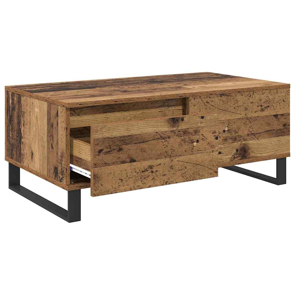 Konferenční Stolek Staré Dřevo 90 X 50 X 36,5 Cm