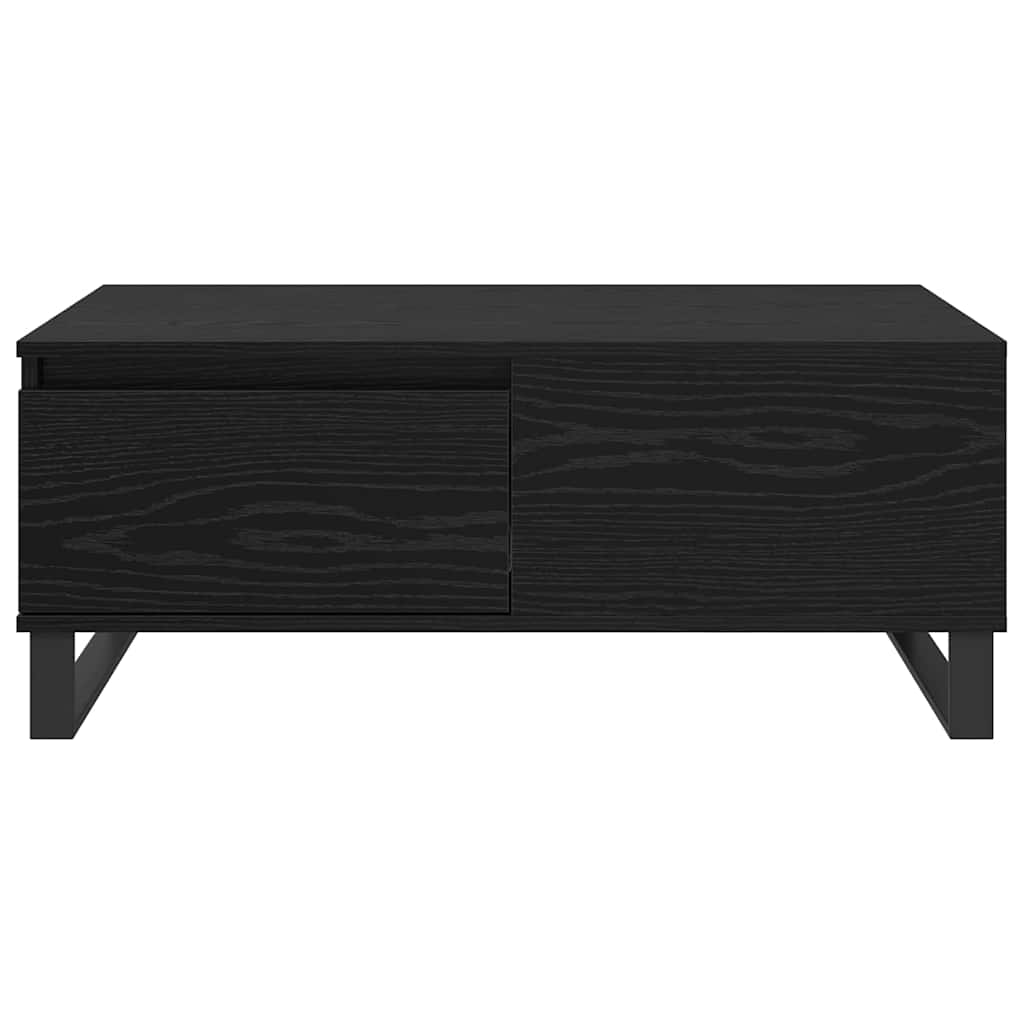 Konferenční Stolek Černý Dub 90 X 50 X 36,5 Cm Kompozitní Dřevo