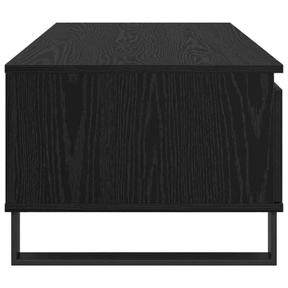 Konferenční Stolek Černý Dub 90 X 50 X 36,5 Cm Kompozitní Dřevo