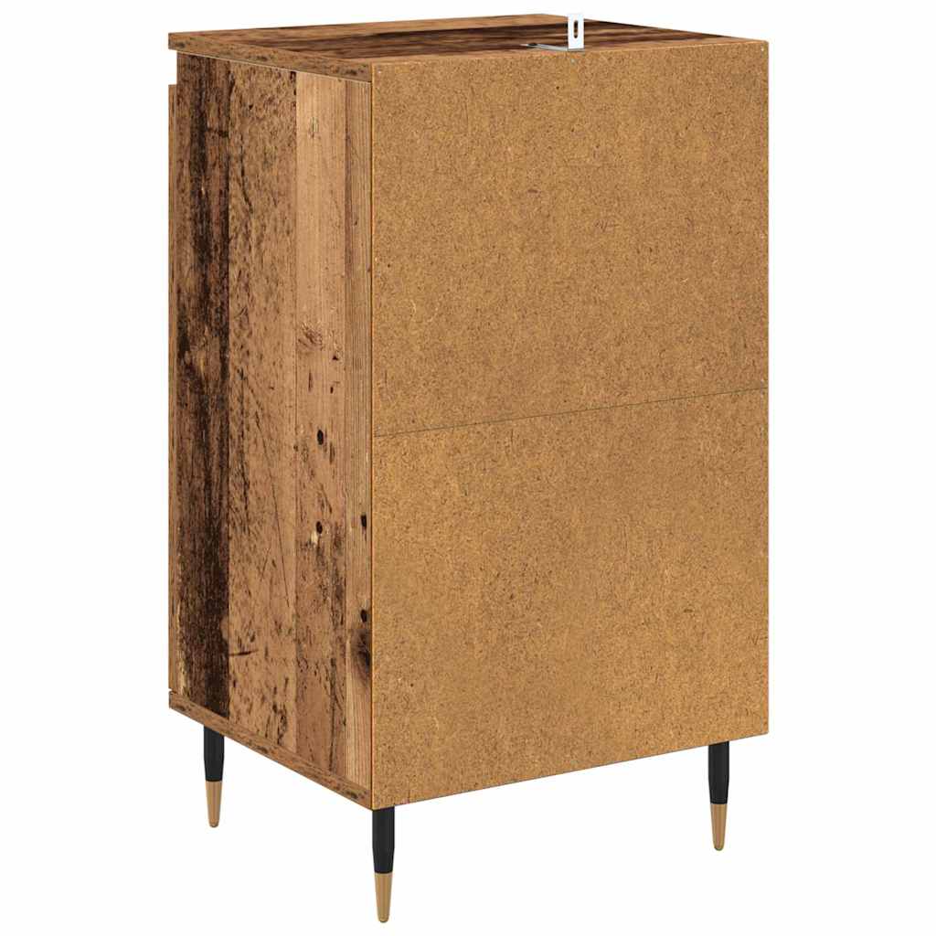 Servírovací Skříň 2 Pcs Staré Dřevo 40 X 35 X 70 Cm