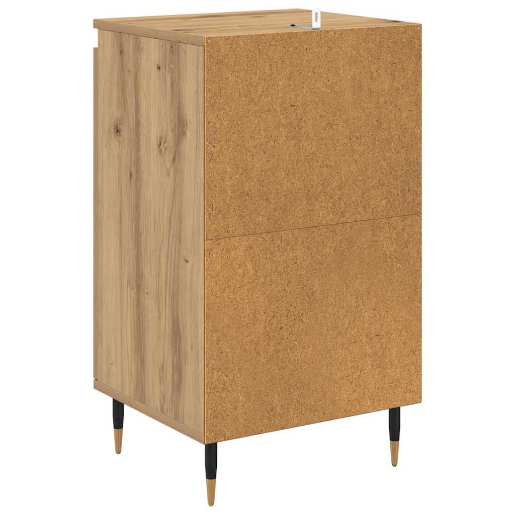 Servírovací Skříň 2 Pcs Artisanový Dub 40 X 35 X 70 Cm