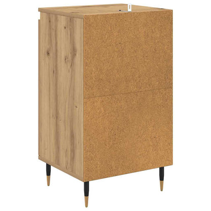 Servírovací Skříň 2 Pcs Artisanový Dub 40 X 35 X 70 Cm