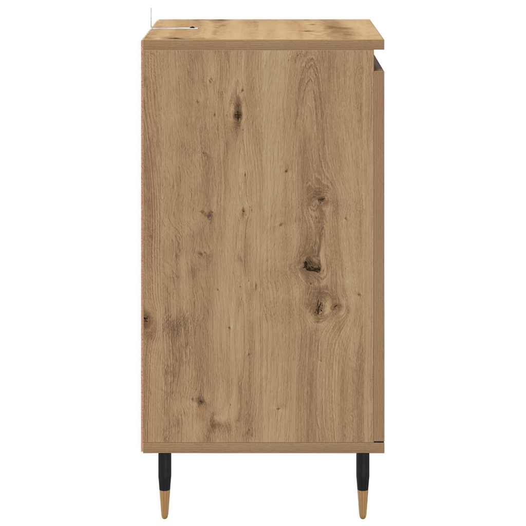 Servírovací Skříň 2 Pcs Artisanový Dub 40 X 35 X 70 Cm