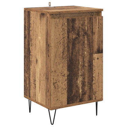 Servírovací Skříň Staré Dřevo 40 X 35 X 70 Cm Kompozitní Dřevo