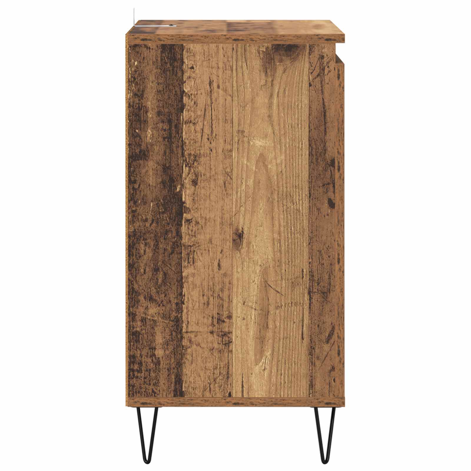 Servírovací Skříň Staré Dřevo 40 X 35 X 70 Cm Kompozitní Dřevo