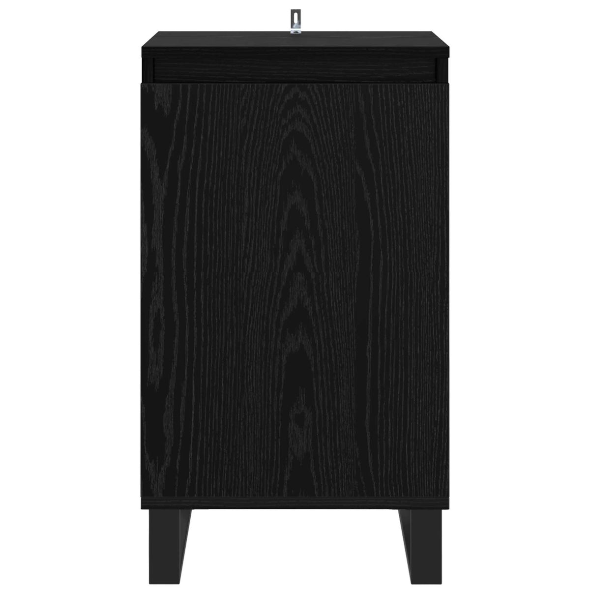 Servírovací Skříň Černý Dub 40 X 35 X 70 Cm Kompozitní Dřevo