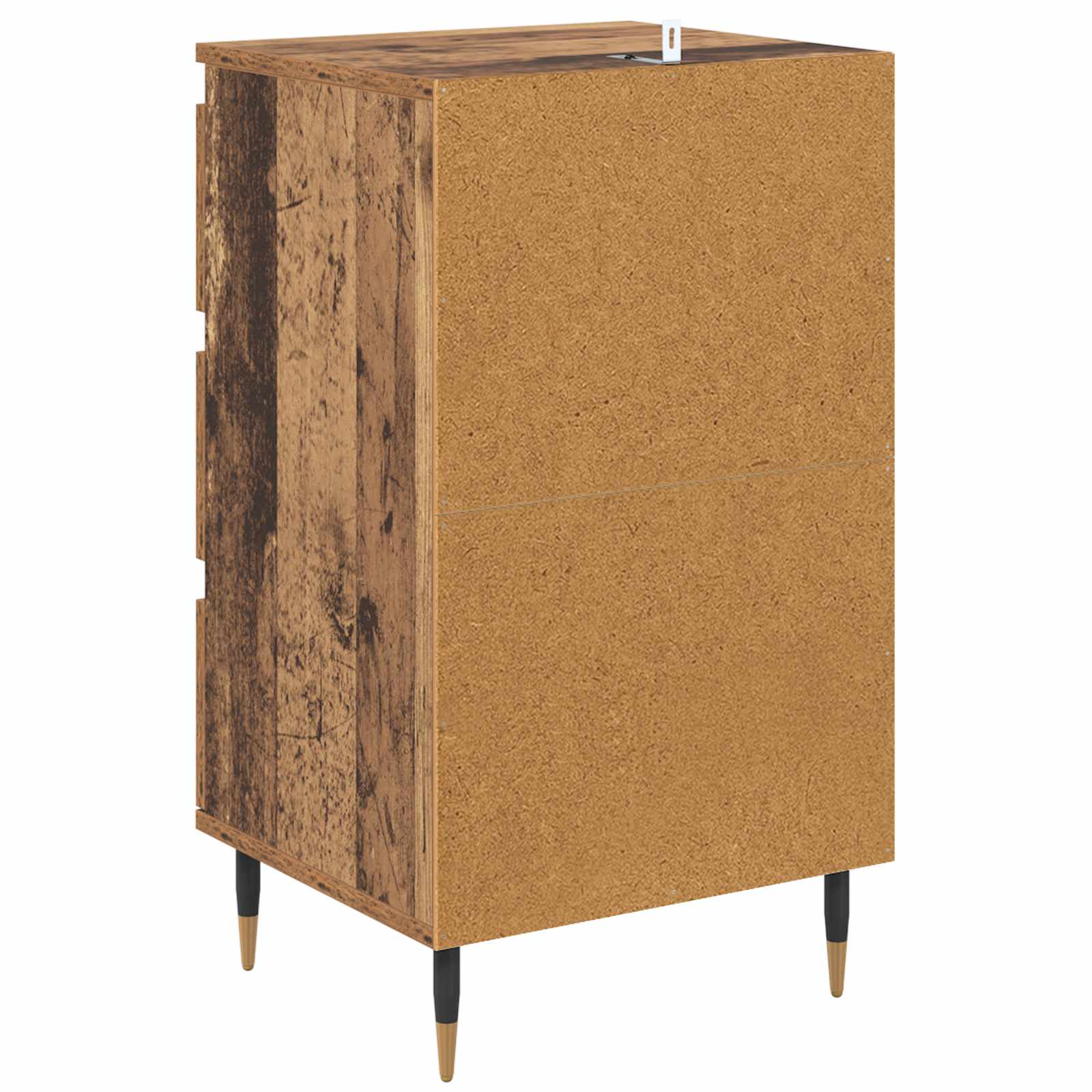 Servírovací Skříň Staré Dřevo 35 X 40 X 70 Cm Kompozitní Dřevo