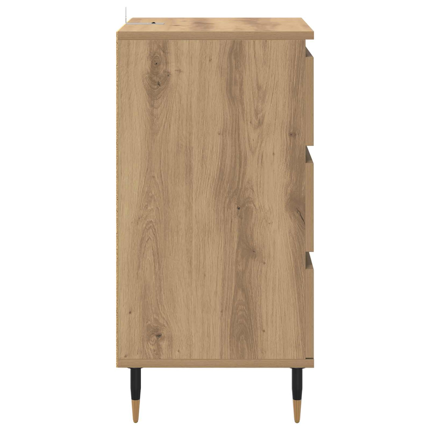 Servírovací Skříň Dub Artisan 35 X 40 X 70 Cm Kompozitní Dřevo